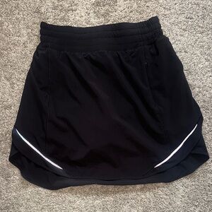 lululemon athletica Black Skirt - like new!